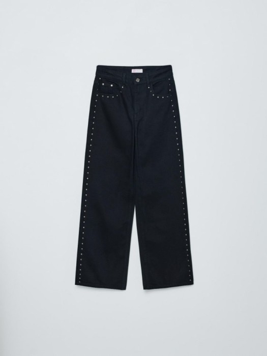 джинсы straight fit из линейки  young из хлопка спереди