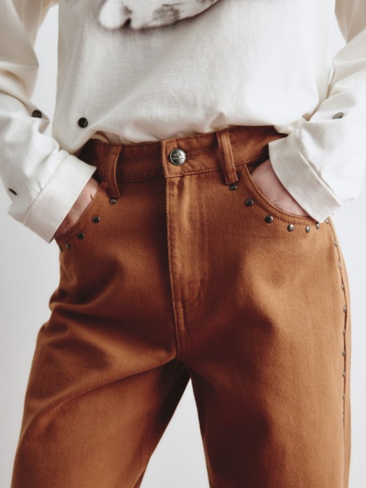 джинсы straight fit из линейки  young по цене 3999 руб вид справа