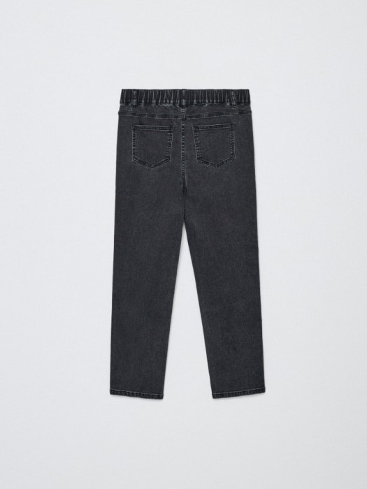 джинсы straight fit с увеличенной полнотой для мальчиков от бренда sela вид слева