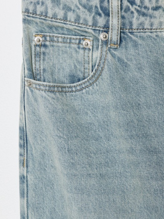 джинсы straight классического стиля с лицевой стороны