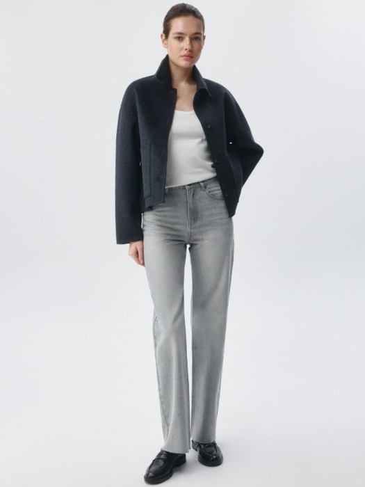 джинсы straight от бренда sela вид слева