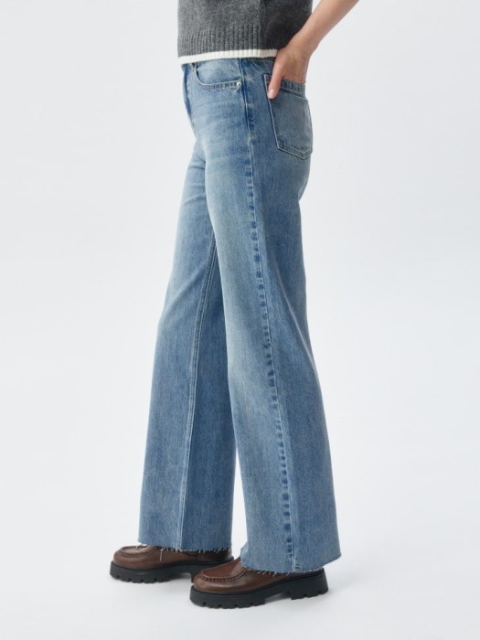 джинсы straight из россии вид сбоку