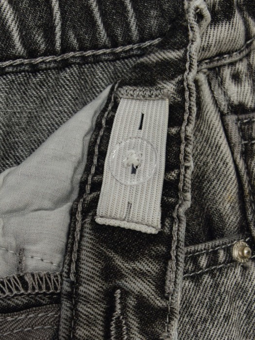 джинсы wide leg для девочек универсального стиля с лицевой стороны