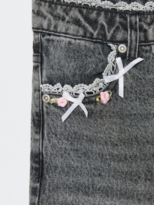 джинсы wide leg с градиентом для девочек из россии вид сбоку