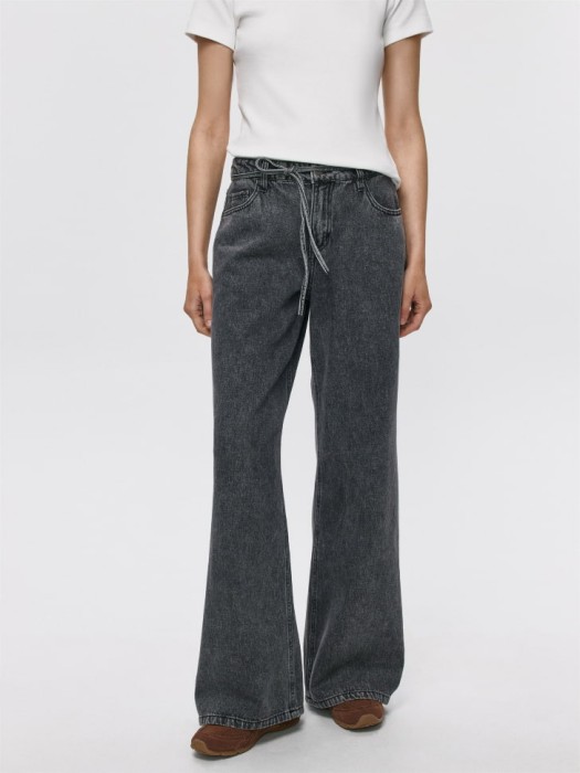 джинсы wide leg с низкой посадкой 4680704728088 фотография