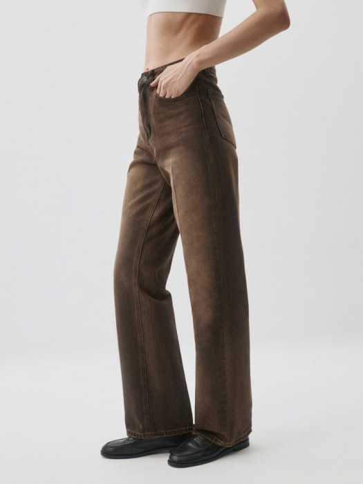 джинсы wide leg tall с тинтом из россии вид сбоку