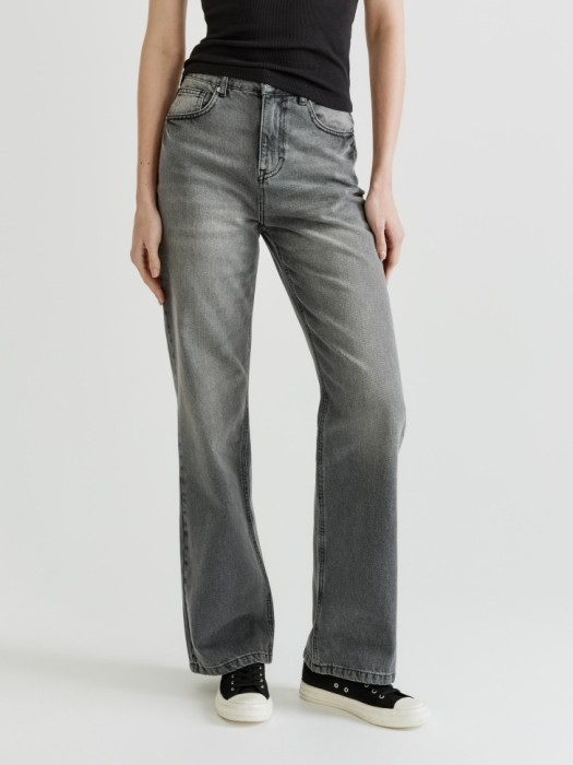 джинсы wide leg tall от бренда sela вид слева