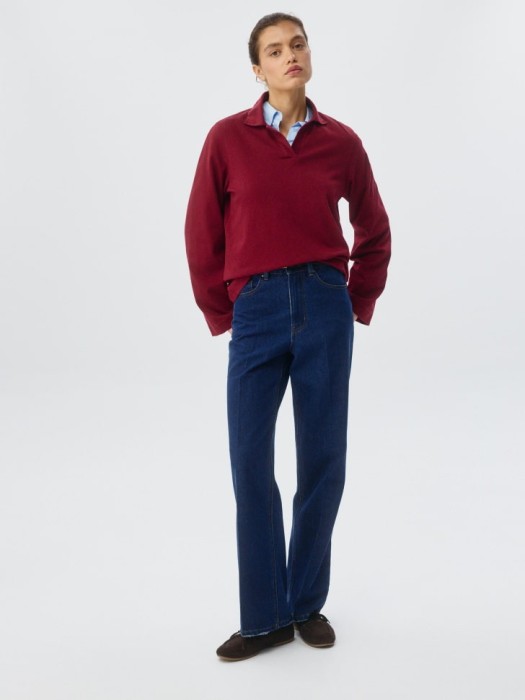 джинсы wide leg от бренда sela вид слева