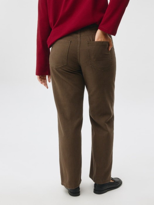 джинсы wide leg по цене 2299 руб вид справа