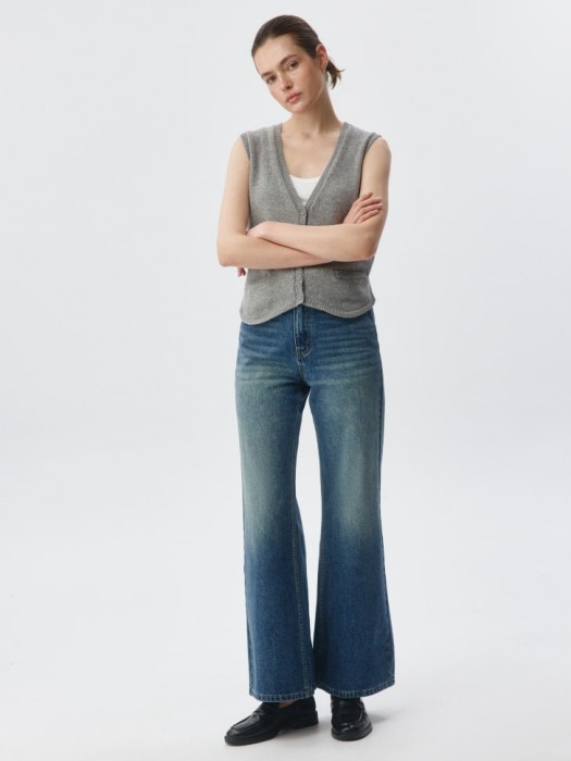 джинсы wide leg от бренда sela вид слева