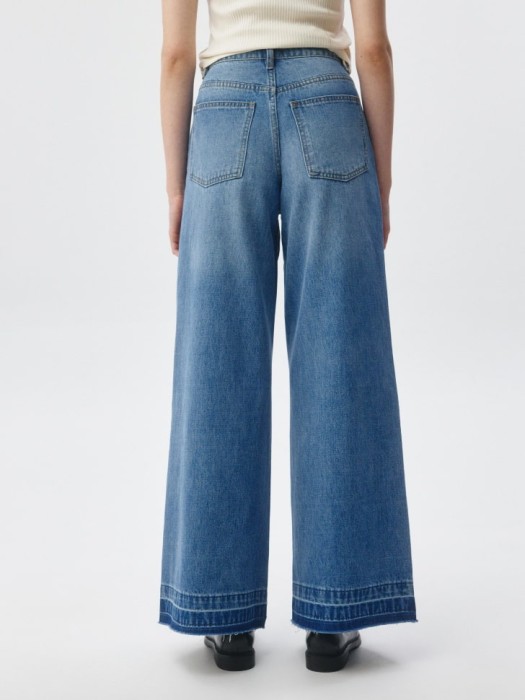 джинсы wide leg по цене 1999 руб вид справа