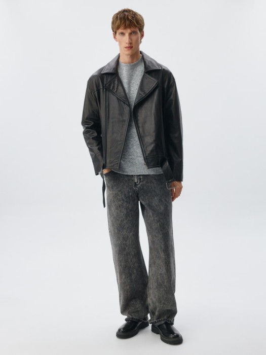 джинсы wide leg от бренда sela вид слева