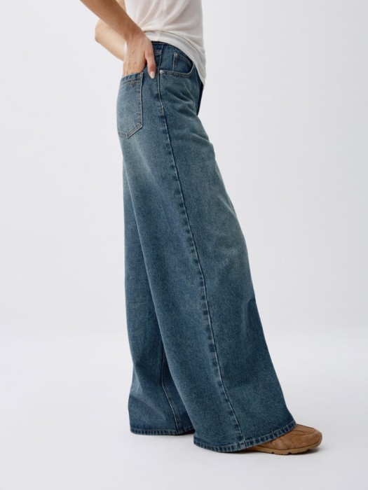 джинсы wide leg для взрослого возраста с изнаночной стороны