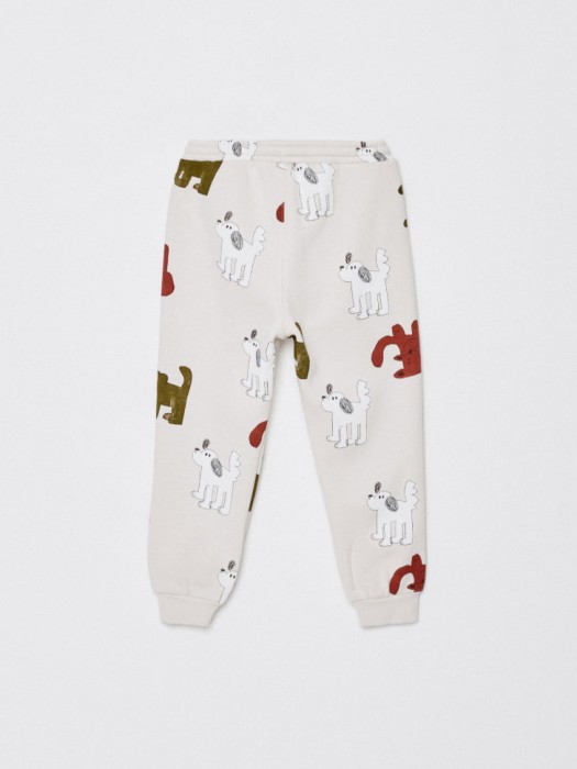 джоггеры с принтом детские по цене 999 руб вид справа