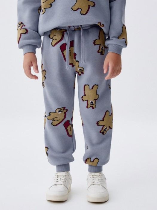 джоггеры с принтом для мальчиков 4680798625010 фотография