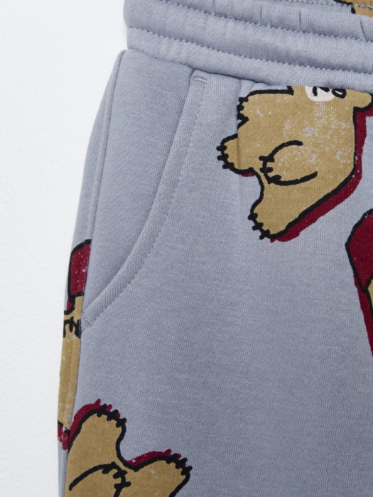 джоггеры с принтом для мальчиков из россии вид сбоку