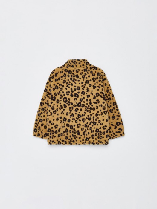 флисовая толстовка с принтом для девочек от бренда sela вид слева