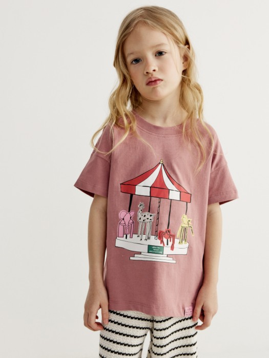 футболка для девочек из коллекции art people с «обществом юных архитекторов» 4610517714046 фотография