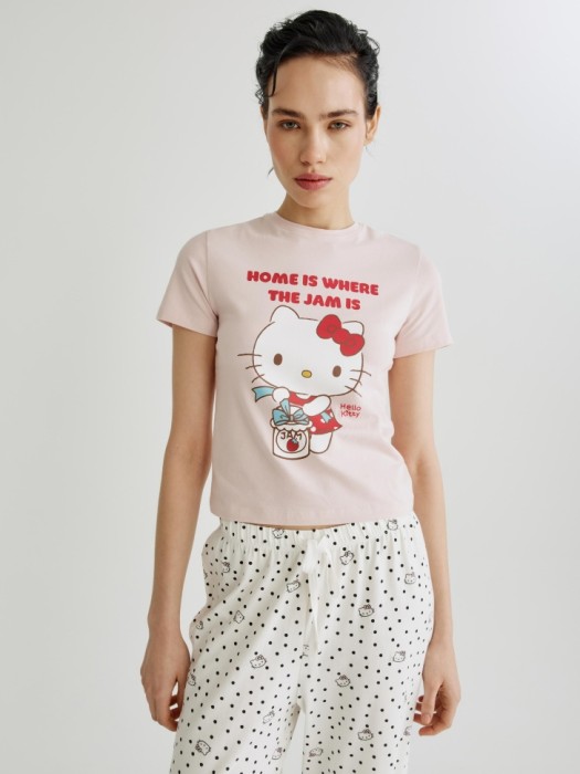 футболка для дома с принтом hello kitty 4610517673671 фотография