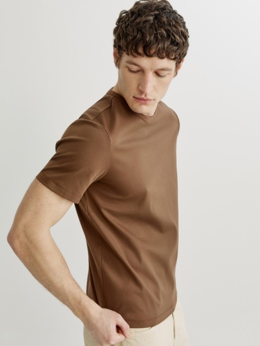 футболка из мерсеризованного хлопка из россии вид сбоку