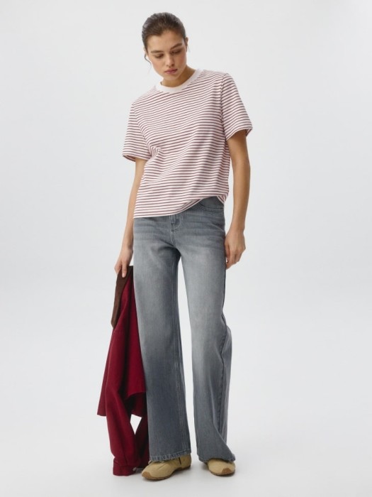 футболка jade oversize fit от бренда sela вид слева