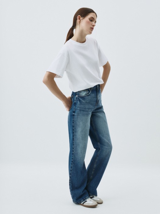 футболка кейт оверсайз от бренда sela вид слева