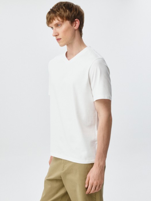 футболка mark regular fit базовая по цене 999 руб вид справа