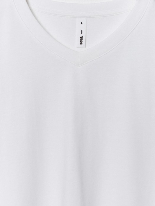 футболка mark regular fit базовая из хлопка спереди