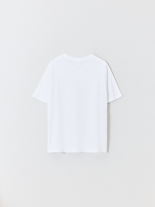 футболка mark regular fit базовая из хлопка спереди