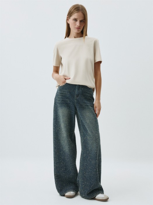 футболка mary regular fit от бренда sela вид слева