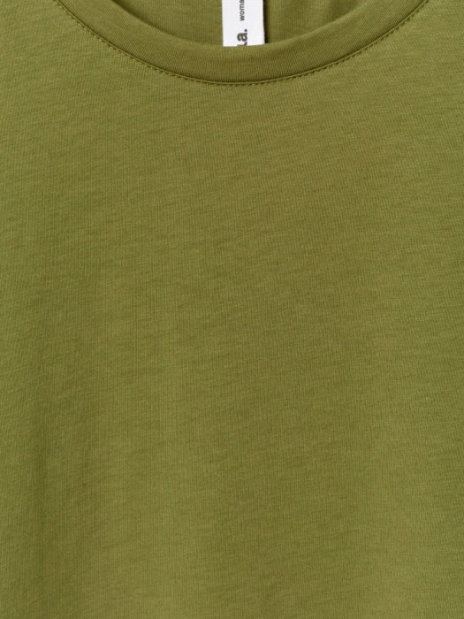 футболка мэри прямого кроя от бренда sela вид слева