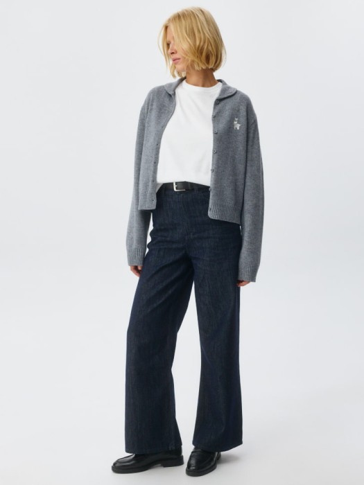 футболка mira oversize fit для взрослого возраста с изнаночной стороны