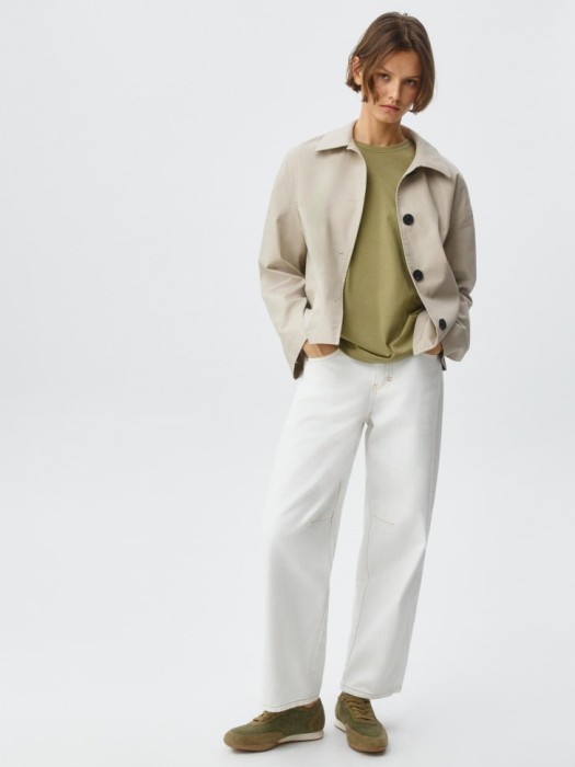 футболка mira oversize fit от бренда sela вид слева