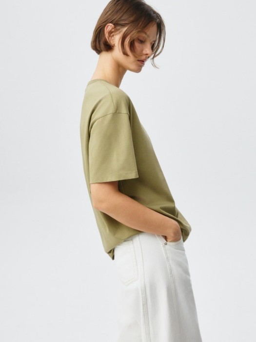 футболка mira oversize fit из россии вид сбоку
