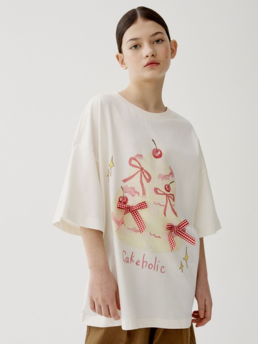 футболка оверсайз для девочек из коллекции art people с авророй ефимовой 4610517719911 фотография