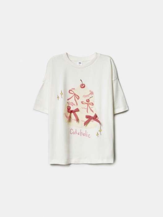 футболка оверсайз для девочек из коллекции art people с авророй ефимовой по цене 1499 руб вид справа