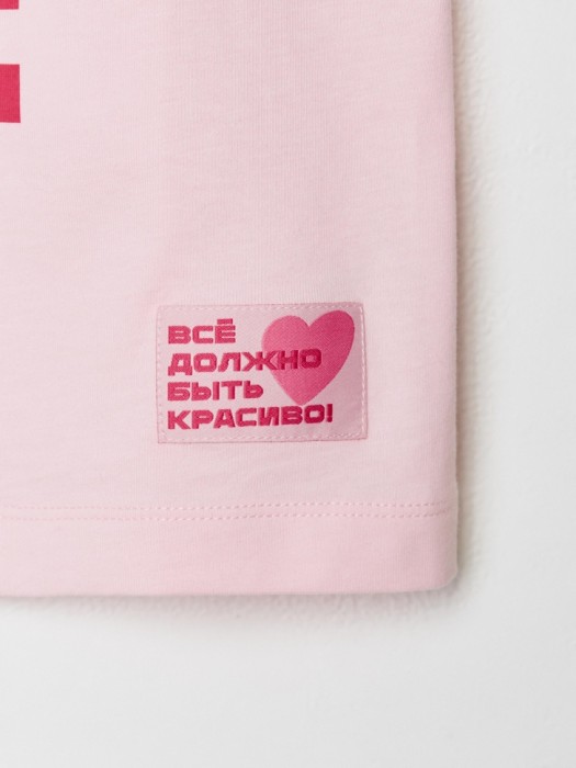 футболка оверсайз для девочек с принтом  x смешарики универсального стиля с лицевой стороны