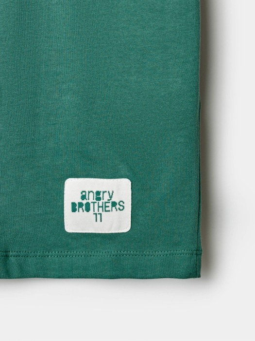 футболка оверсайз для мальчиков из коллекции art people с angry brothers 11 винтажного стиля с лицевой стороны