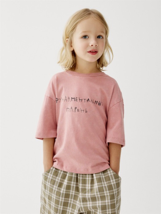 футболка оверсайз для мальчиков из коллекции art people с «обществом юных архитекторов» по цене 1299 руб вид справа