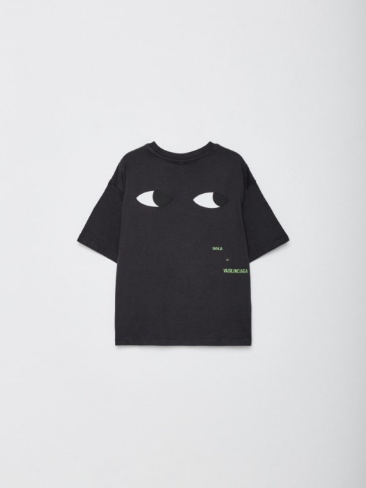 футболка оверсайз для мальчиков из коллекции  х vasilinciaga из россии вид сбоку