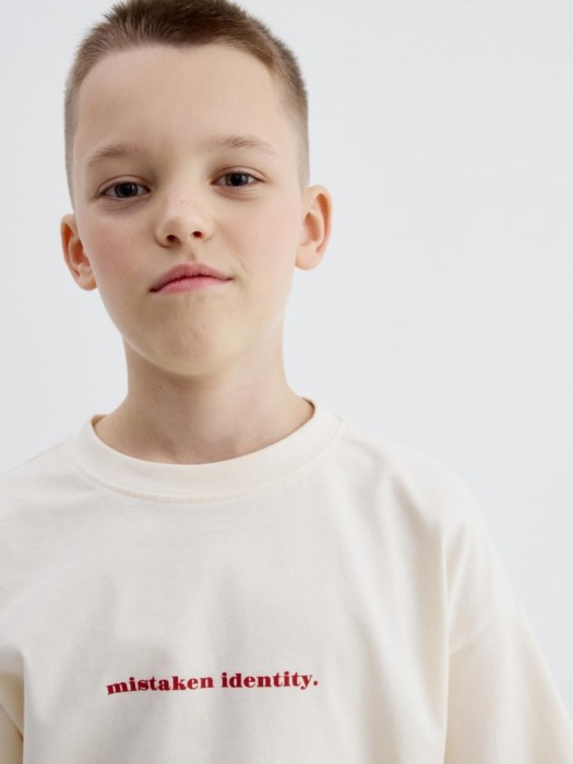 футболка оверсайз для мальчиков из коллекции  x мосфильм из россии вид сбоку