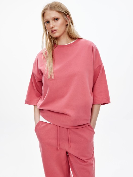 футболка оверсайз из футера 4640611013172 фотография