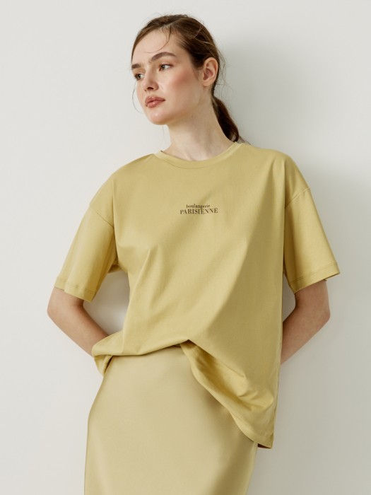 футболка оверсайз из мерсеризованного хлопка с принтом 4640611149000 фотография