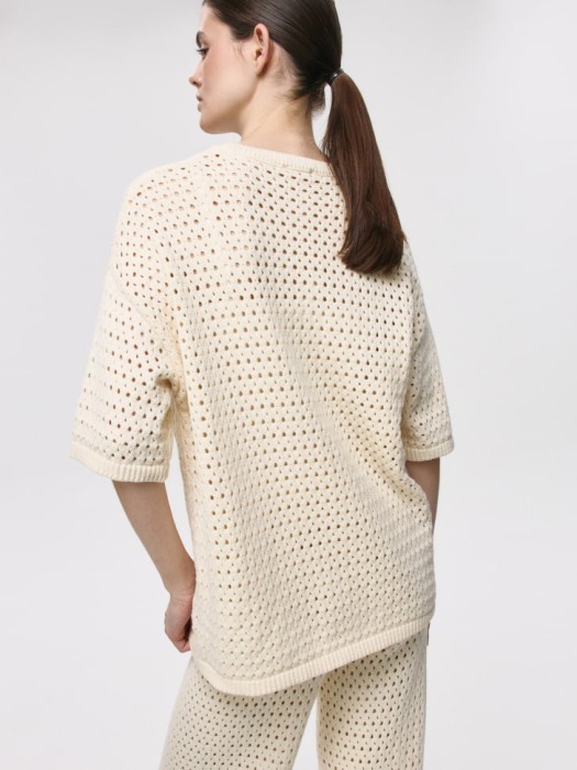 футболка оверсайз кроше из россии вид сбоку