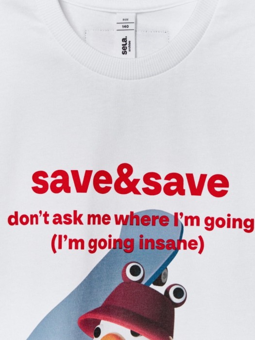 футболка оверсайз с принтом детская из коллекции  archive из россии вид сбоку