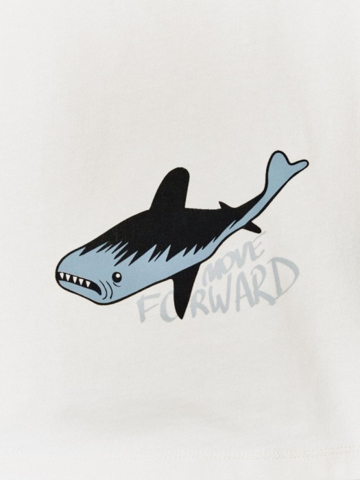 футболка оверсайз с принтом детская из коллекции  archive из россии вид сбоку