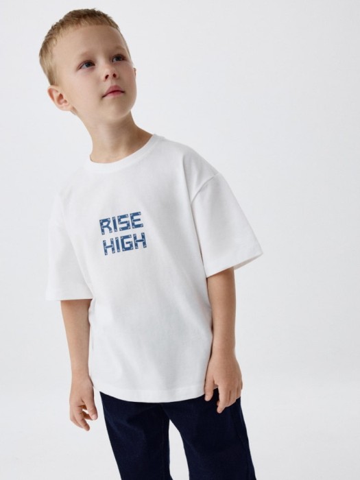 футболка оверсайз с принтом детская 4680798460338 фотография