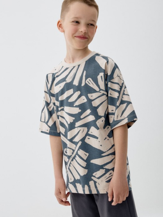 футболка оверсайз с принтом детская 4680704931044 фотография