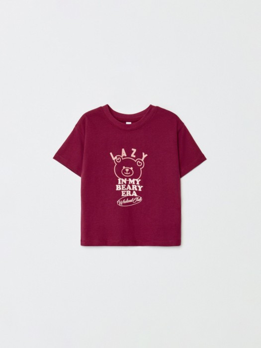 футболка оверсайз с принтом для девочек 4610517330420 фотография