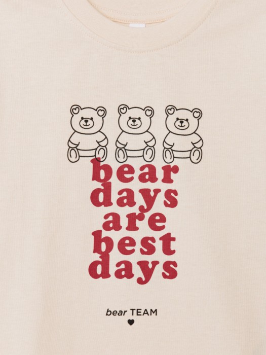 футболка оверсайз с принтом для девочек от бренда sela вид слева